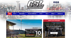 Desktop Screenshot of gsltournaments.com